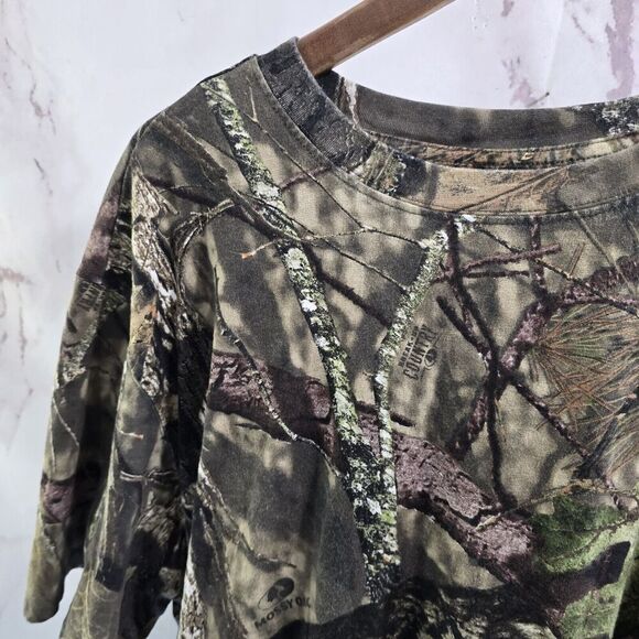 Game Winner T Shirt Mens XL Camo Break Up Country Woodland Short Sleeve Cotton - Picture 2 of 10